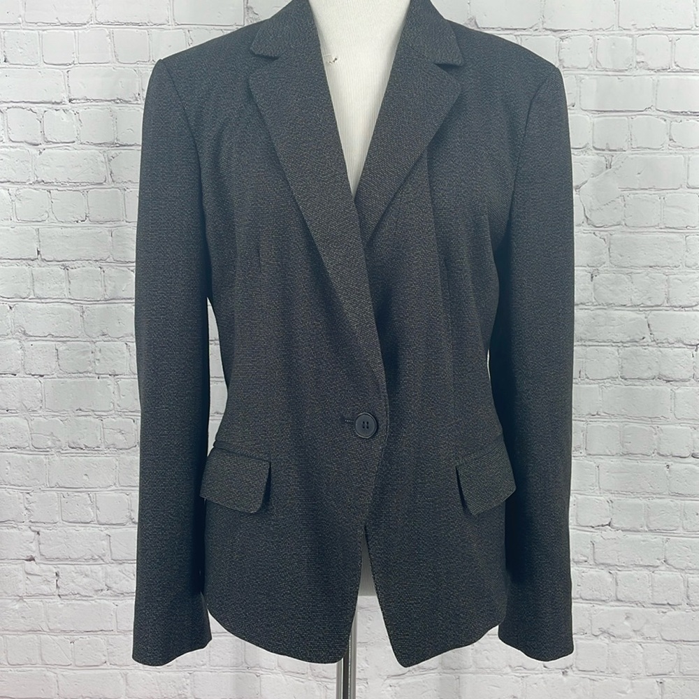 Ann Taylor Business Office Work Blazer Interview Single Buttom Long Sleeve Sz 10